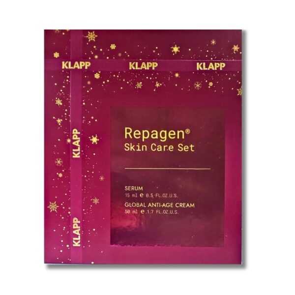 Repagen exclusive Face Set global cream and serum