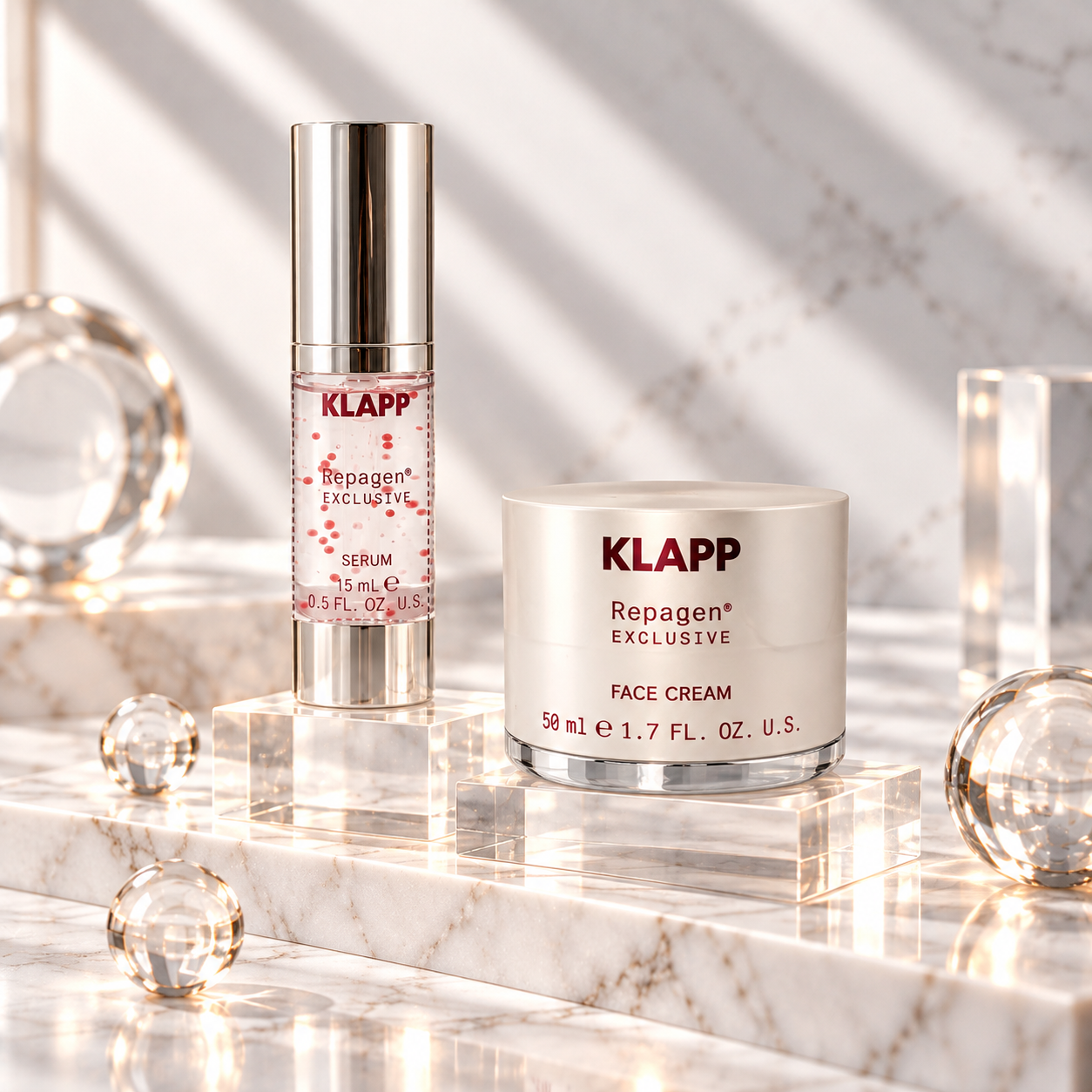 KLAPP-Repagen®-Exclusive Cream and serum