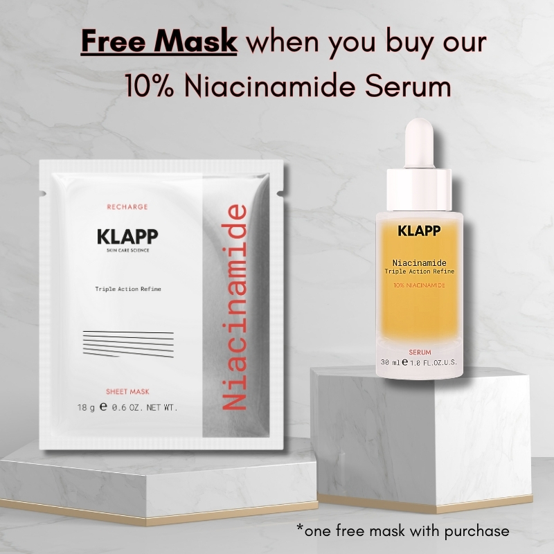 Free Mask with 10% Niacinamide Purchase