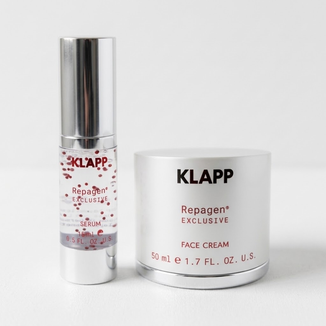 Repagen Exclusive Face cream and serum